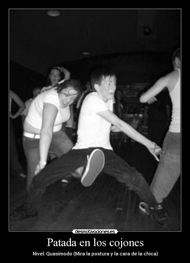 Patada en los cojones -