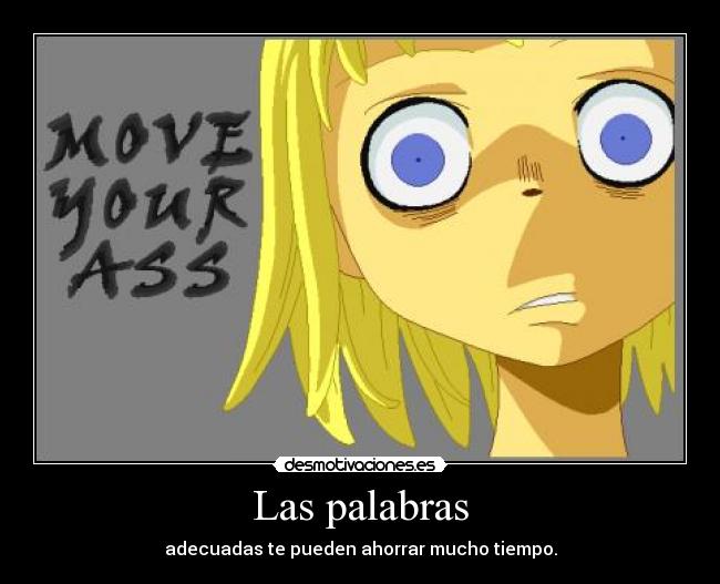 carteles palabras adecuadas desmotivaciones