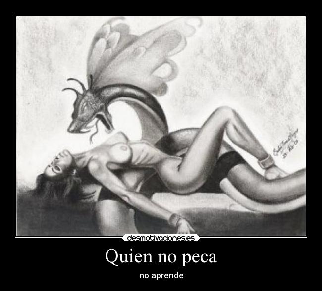 carteles pecado desmotivaciones