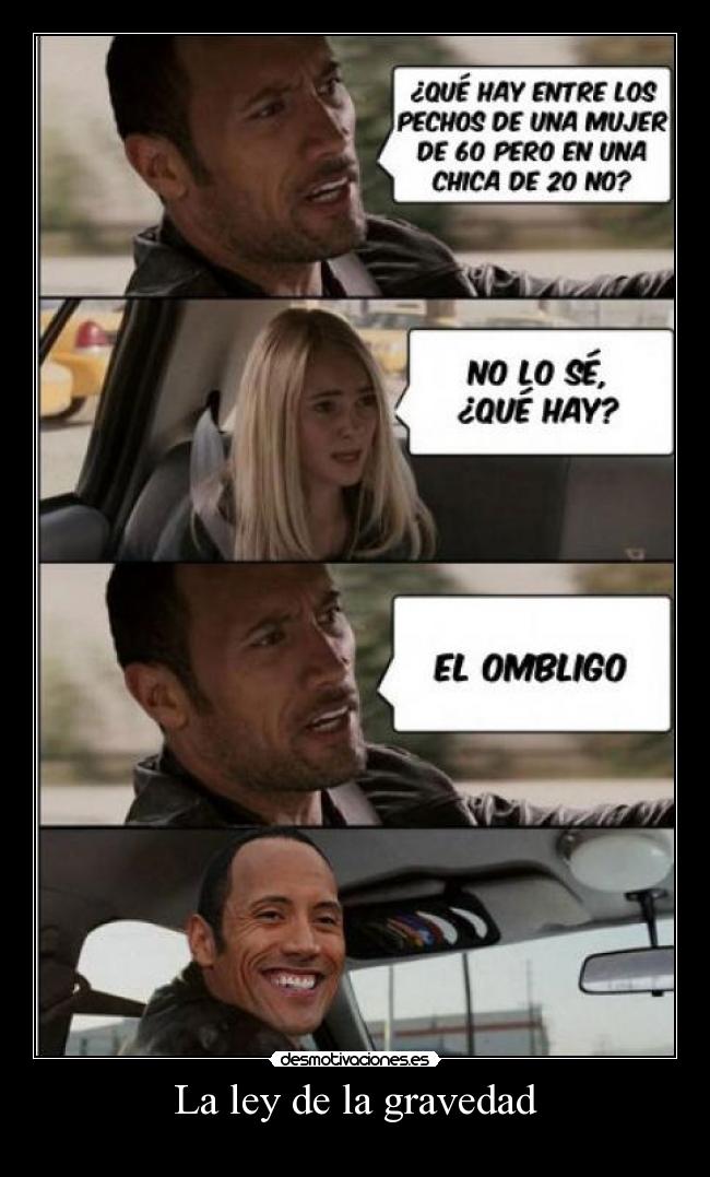La ley de la gravedad - 