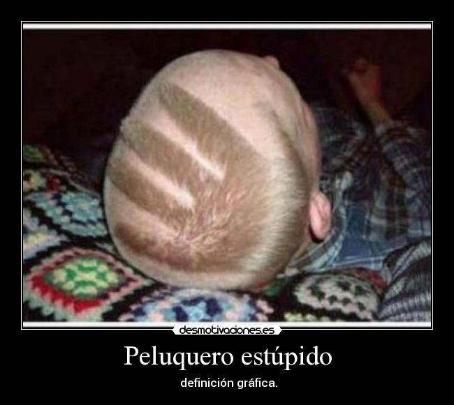 Peluquero estúpido -
