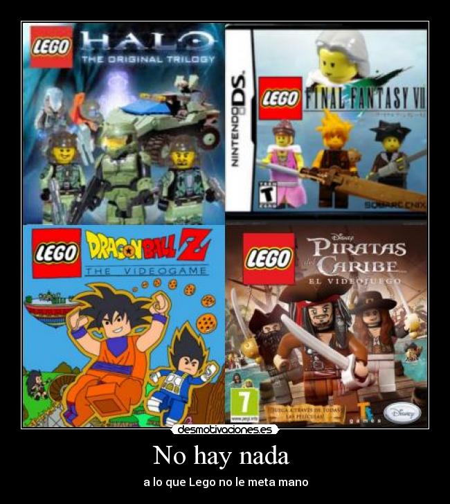 carteles lego desmotivaciones