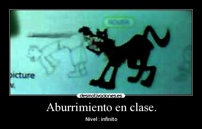 Aburrimiento en clase. - 