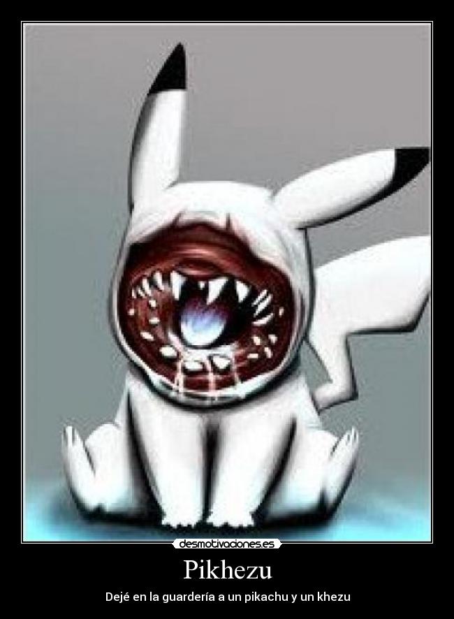 Pikhezu - Dejé en la guardería a un pikachu y un khezu