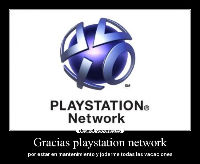 Gracias playstation network - 