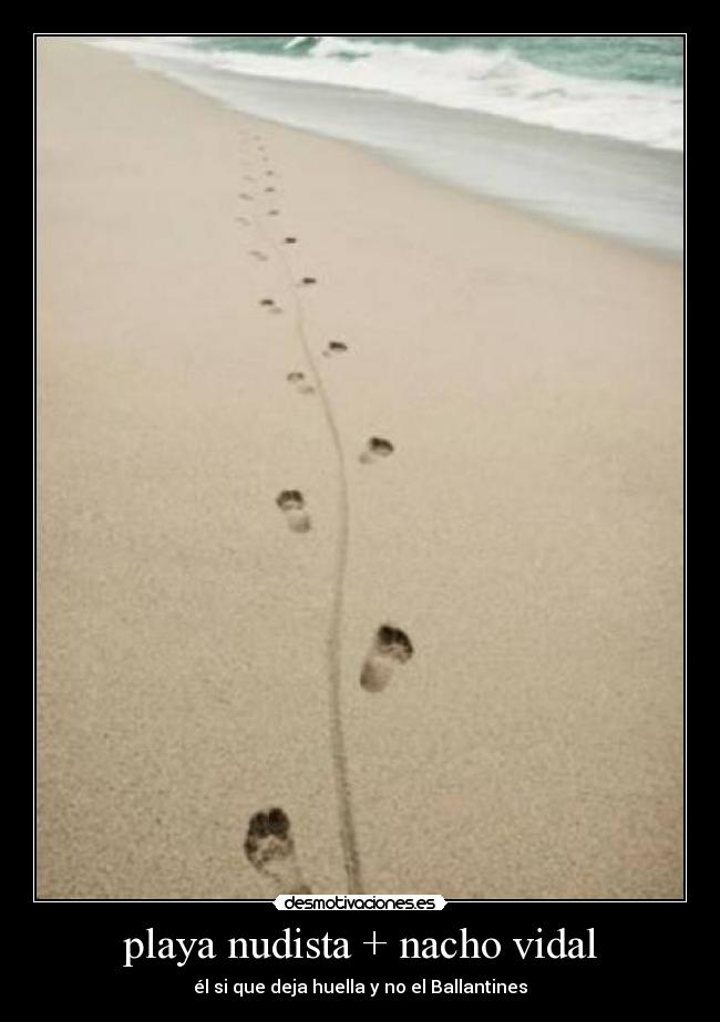 playa nudista + nacho vidal -