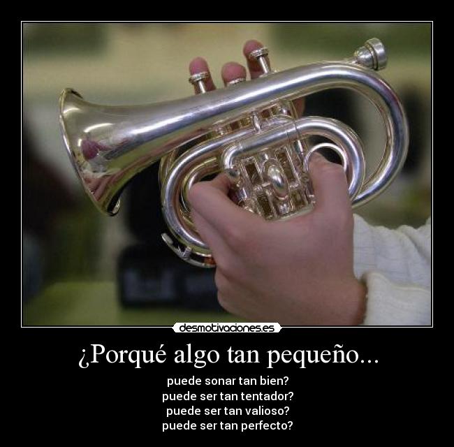 ¿Porqué algo tan pequeño... - puede sonar tan bien?
puede ser tan tentador?
puede ser tan valioso?
puede ser tan perfecto?