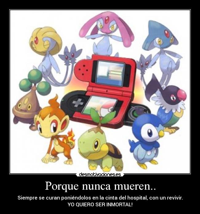 Porque nunca mueren.. -