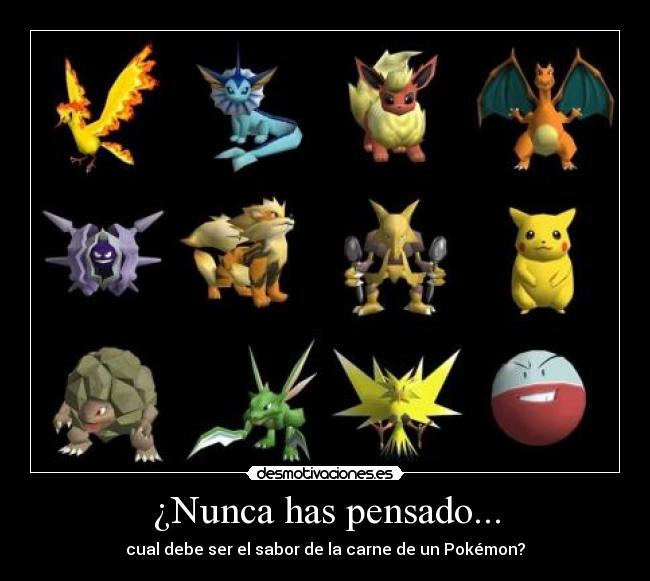 ¿Nunca has pensado... - 