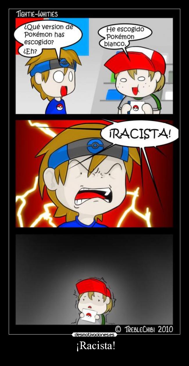 ¡Racista! -