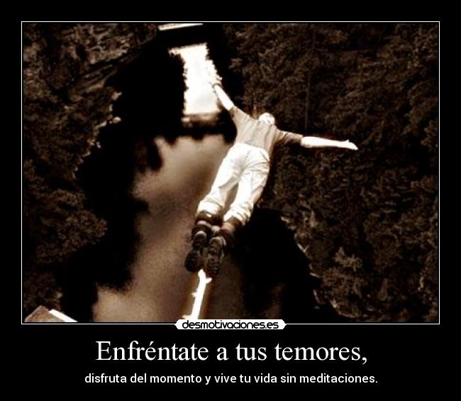 carteles miedos desmotivaciones