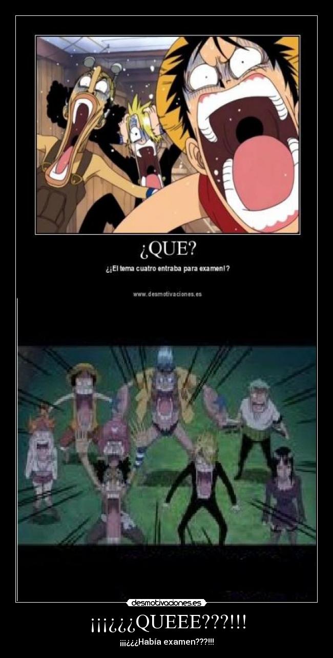 ¡¡¡¿¿¿QUEEE???!!! -