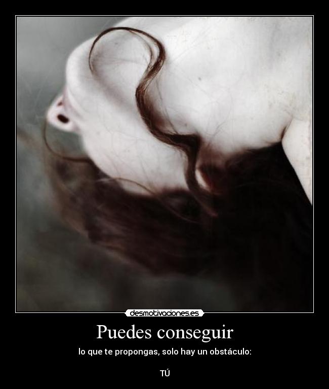 Puedes conseguir -