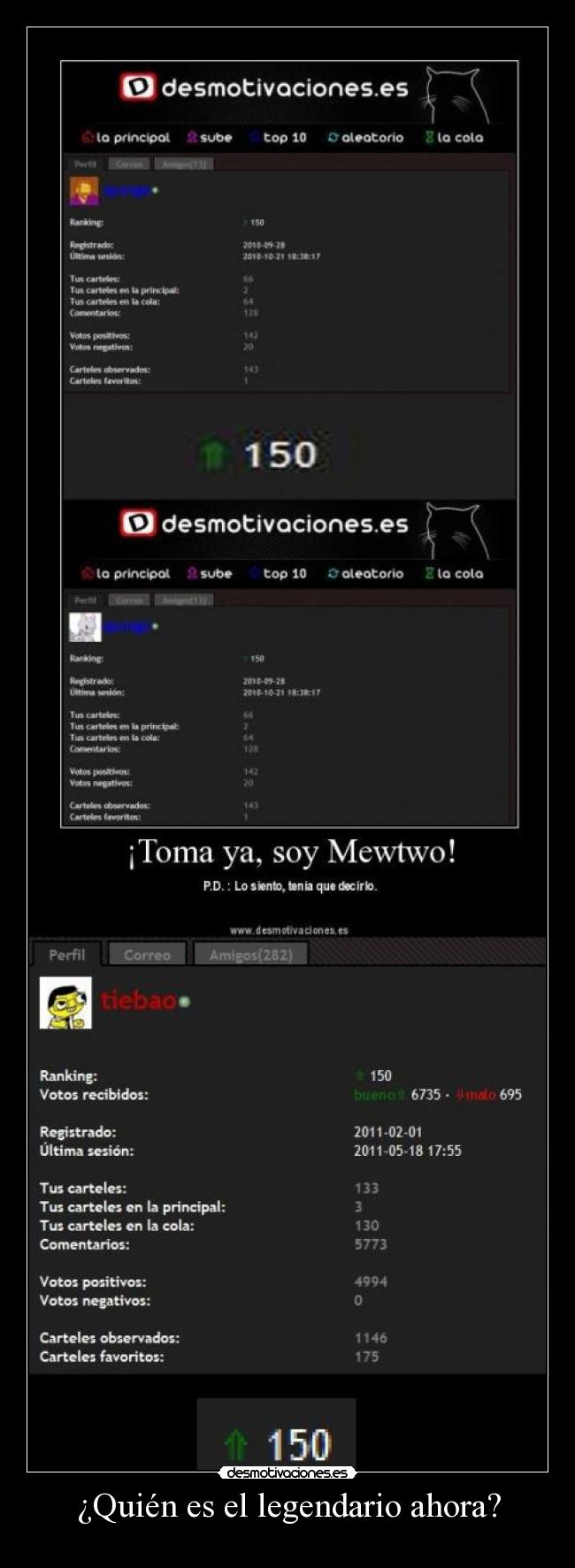 ¿Quién es el legendario ahora? - 