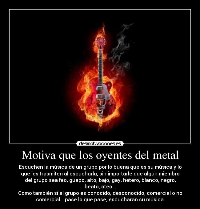 carteles metal importa desmotivaciones