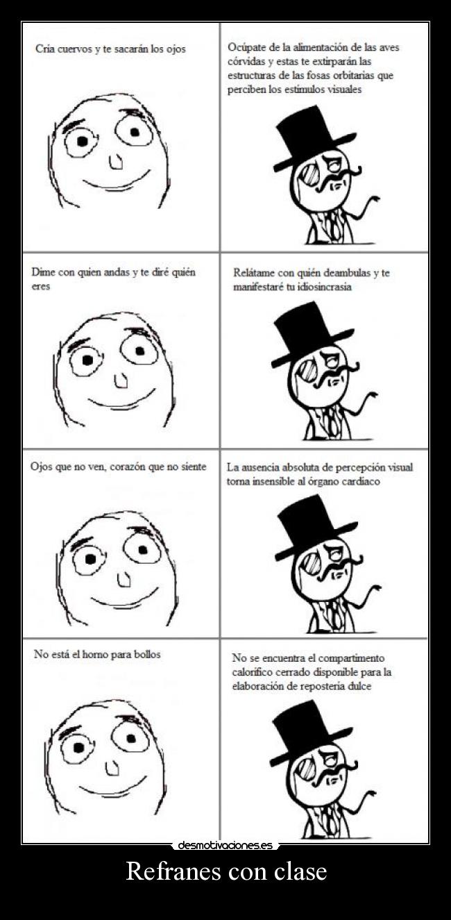 Refranes con clase - 