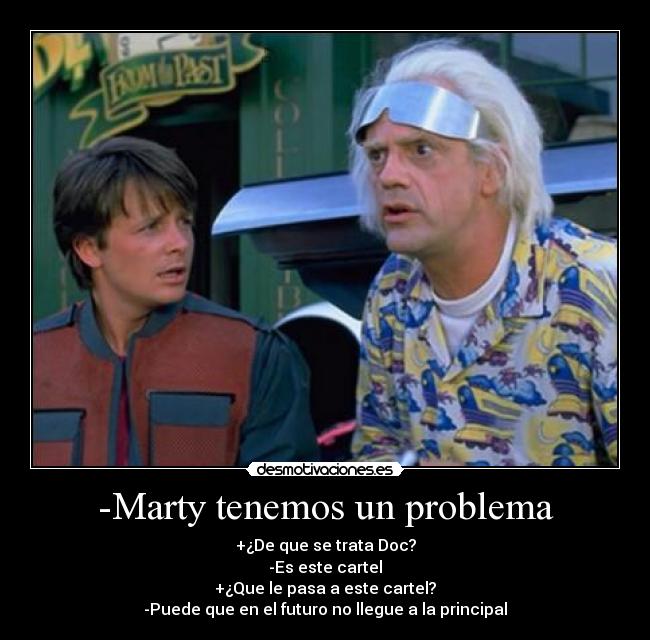 carteles marty desmotivaciones