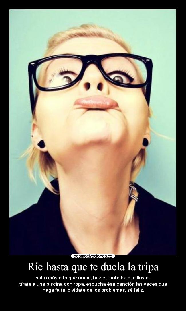 Ríe hasta que te duela la tripa - 