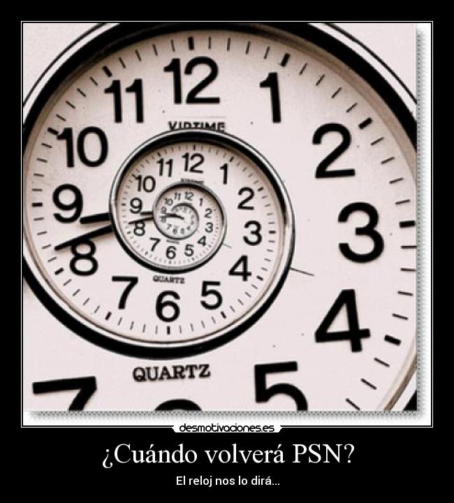 ¿Cuándo volverá PSN? -