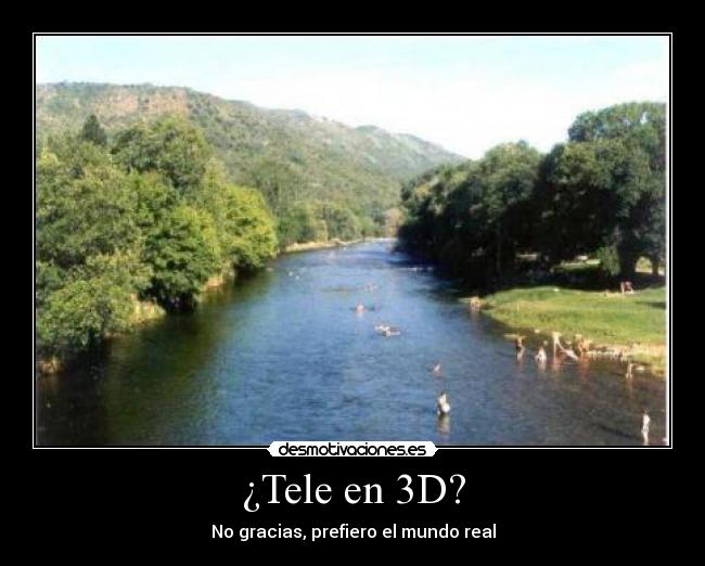 ¿Tele en 3D? - 