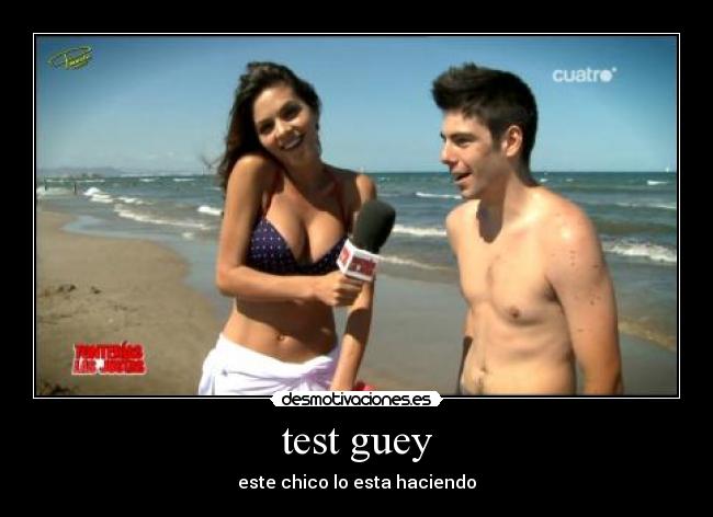 carteles test guey desmotivaciones