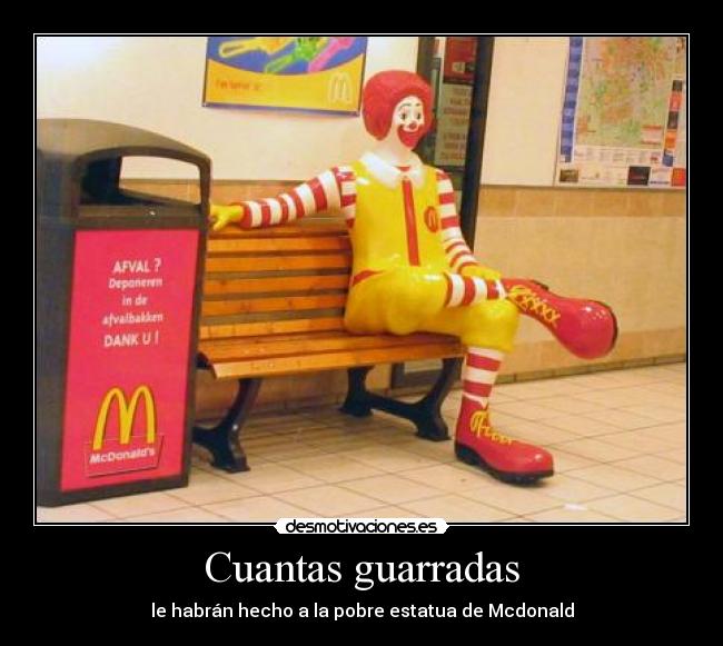 carteles xdd ronald desmotivaciones