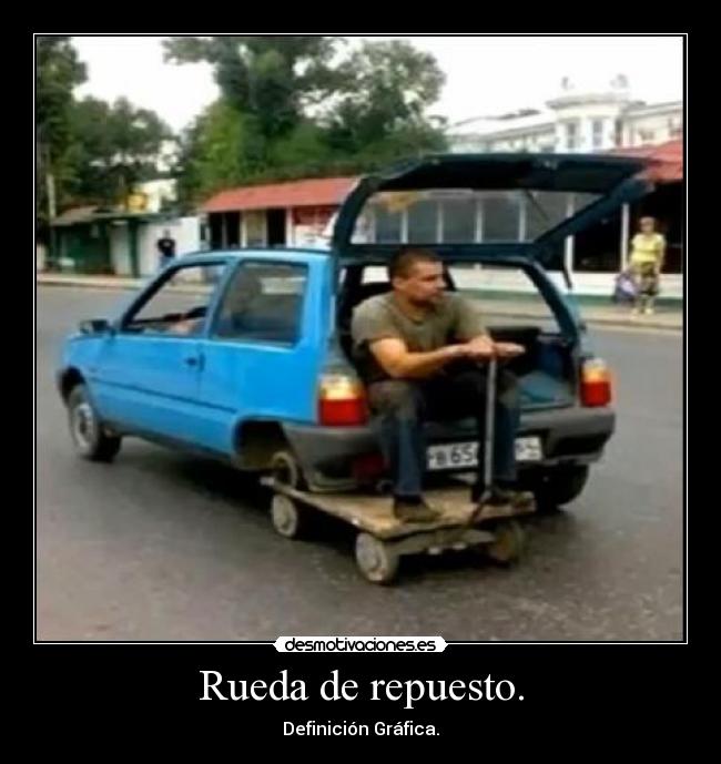Rueda de repuesto. - Definición Gráfica.