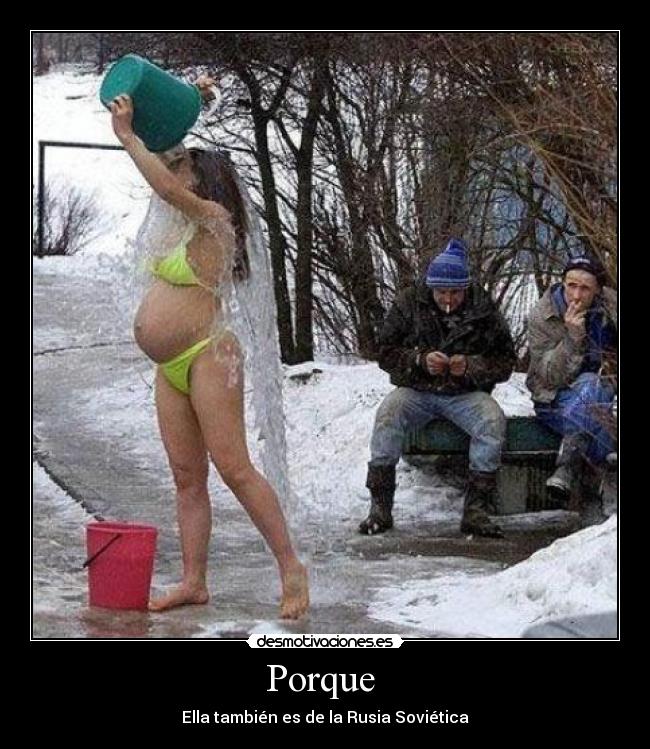 Porque - Ella también es de la Rusia Soviética
