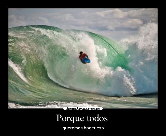 carteles bodyboard desmotivaciones