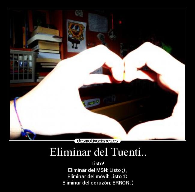 Eliminar del Tuenti.. -