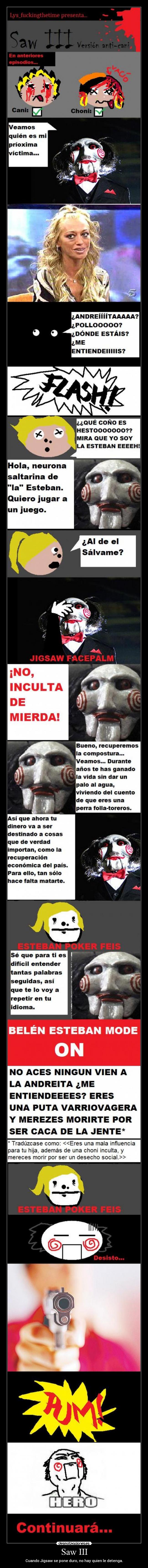 Saw III - Cuando Jigsaw se pone duro, no hay quien le detenga.