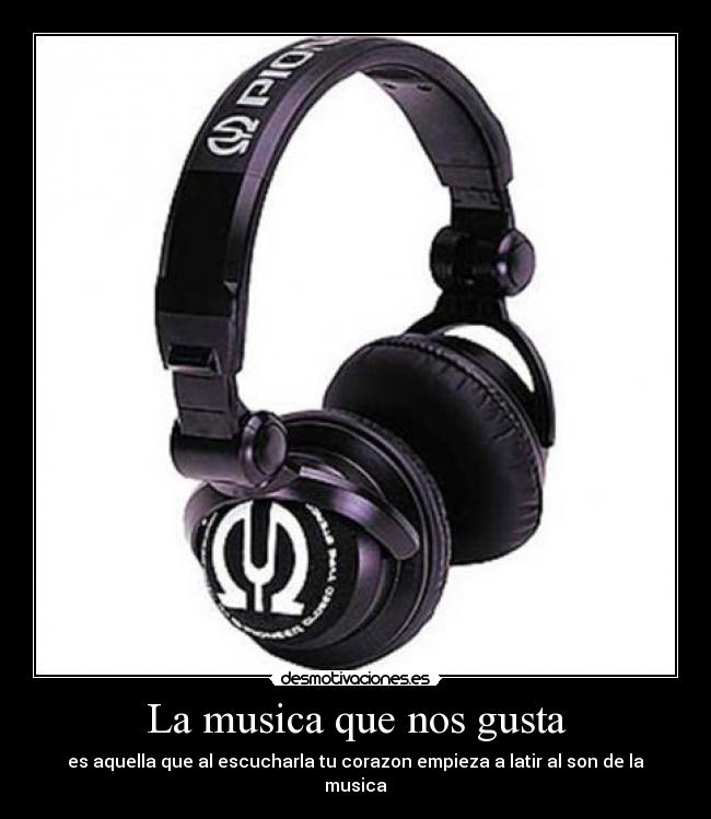 La musica que nos gusta -