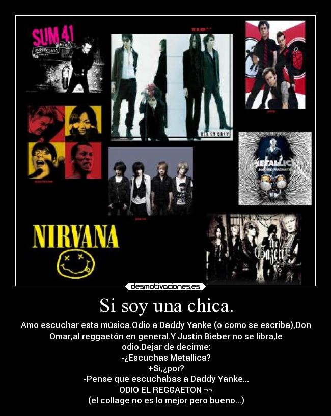 carteles plastic treedir greymaxiun the hormonthe gazzetegreen daysum 41nirvanamusicareggaeton desmotivaciones