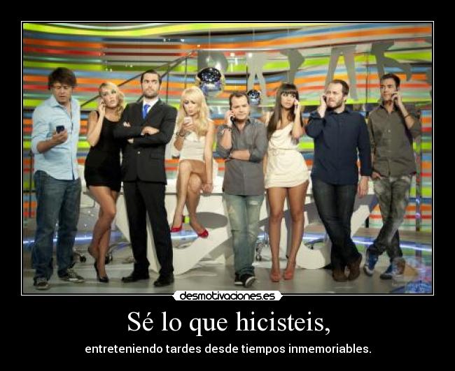 Sé lo que hicisteis, - 