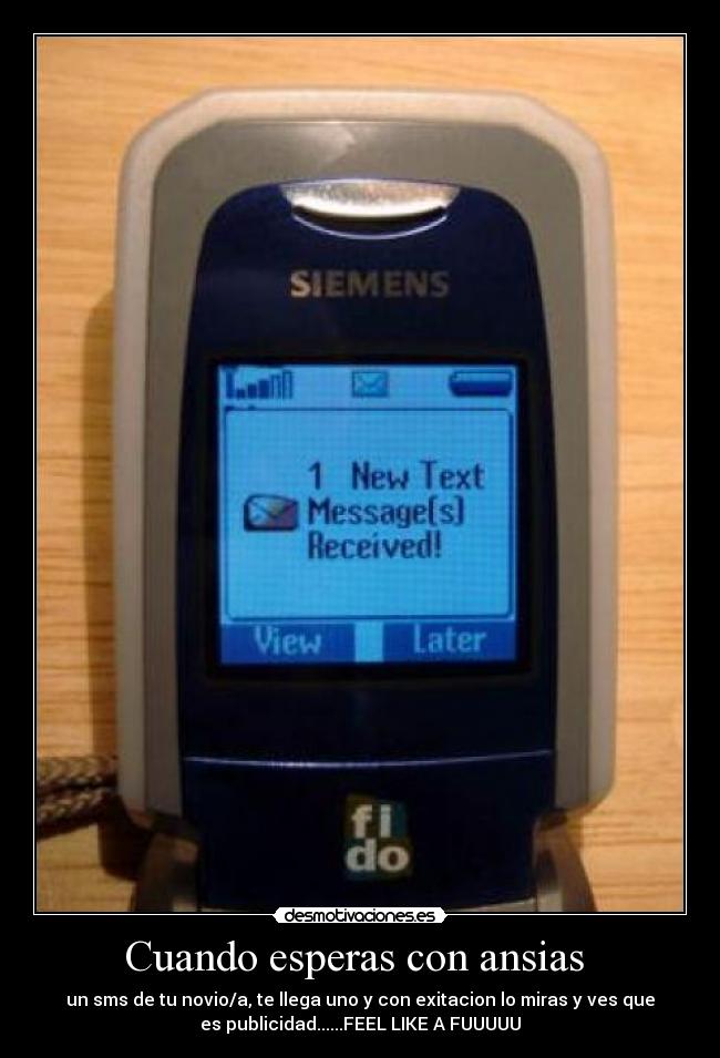 Cuando esperas con ansias -