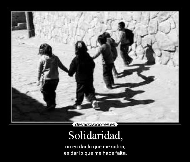 Solidaridad, - 