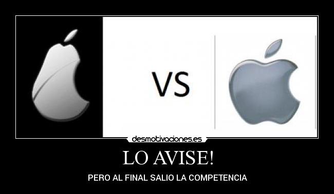 LO AVISE! -