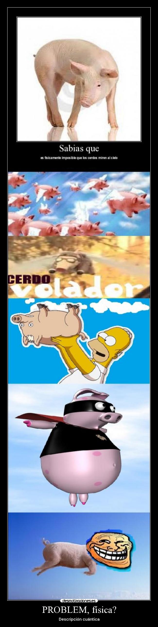 carteles problem fisica desmotivaciones