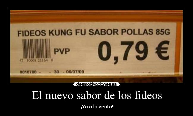 El nuevo sabor de los fideos - 