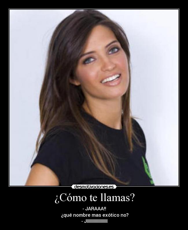 ¿Cómo te llamas? - 