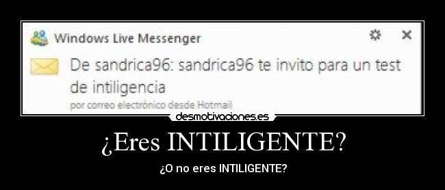¿Eres INTILIGENTE? - ¿O no eres INTILIGENTE?