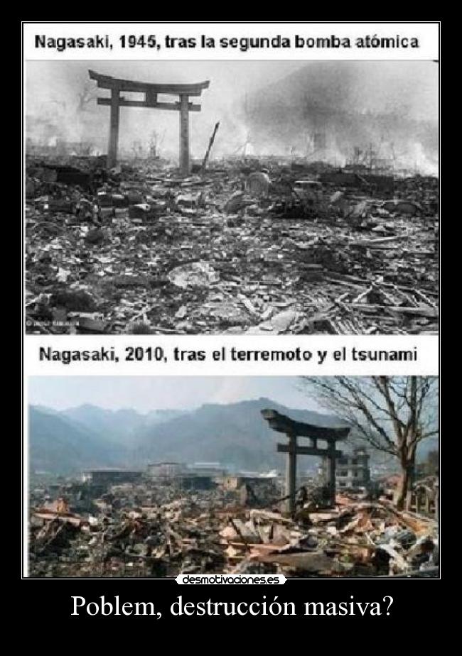Poblem, destrucción masiva? - 