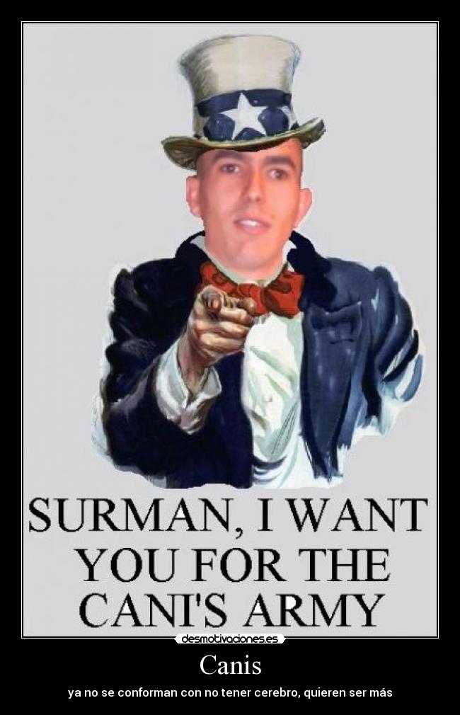 Canis - ya no se conforman con no tener cerebro, quieren ser más