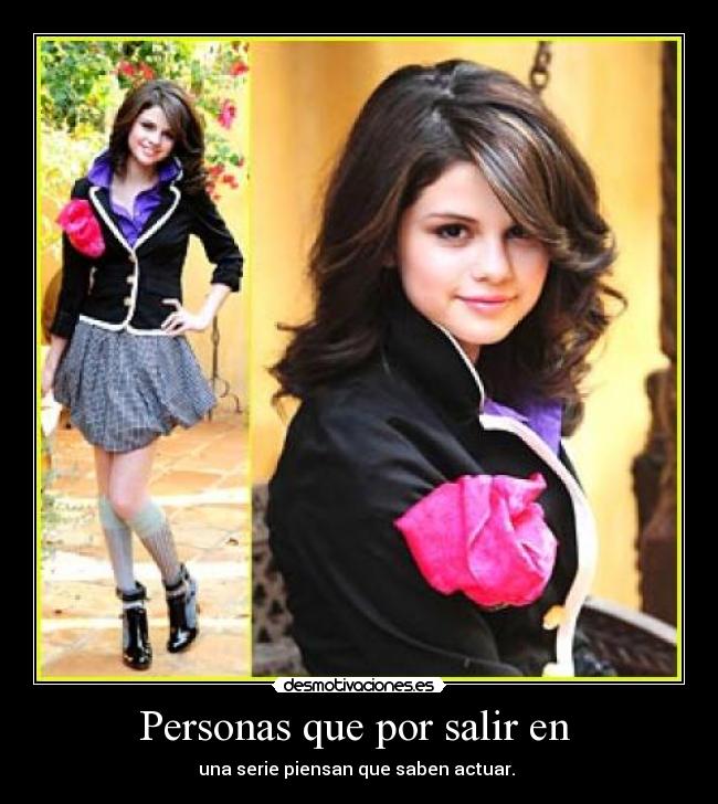 Personas que por salir en  - 