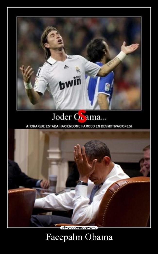 Facepalm Obama -