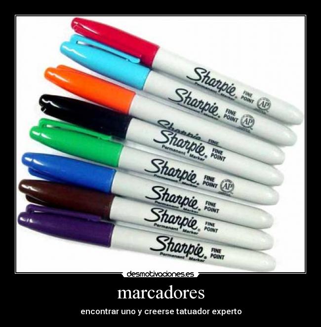 marcadores - 
