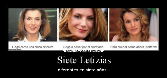 Siete Letizias -