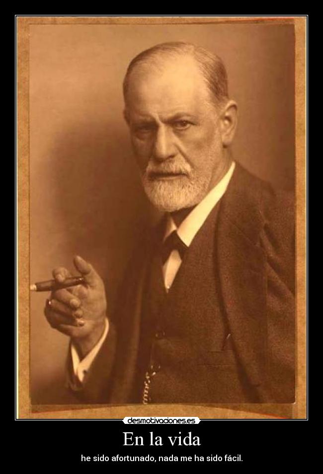 carteles vida vida sigmund freud suerte desmotivaciones