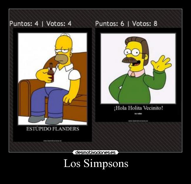 carteles simpsons desmotivaciones