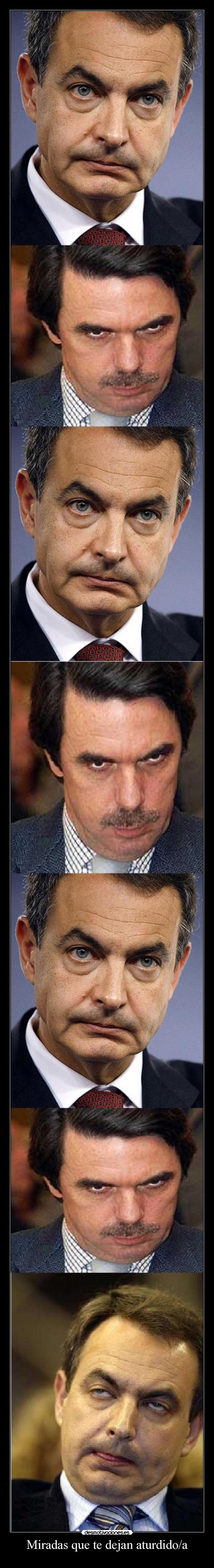 Miradas que te dejan aturdido/a -